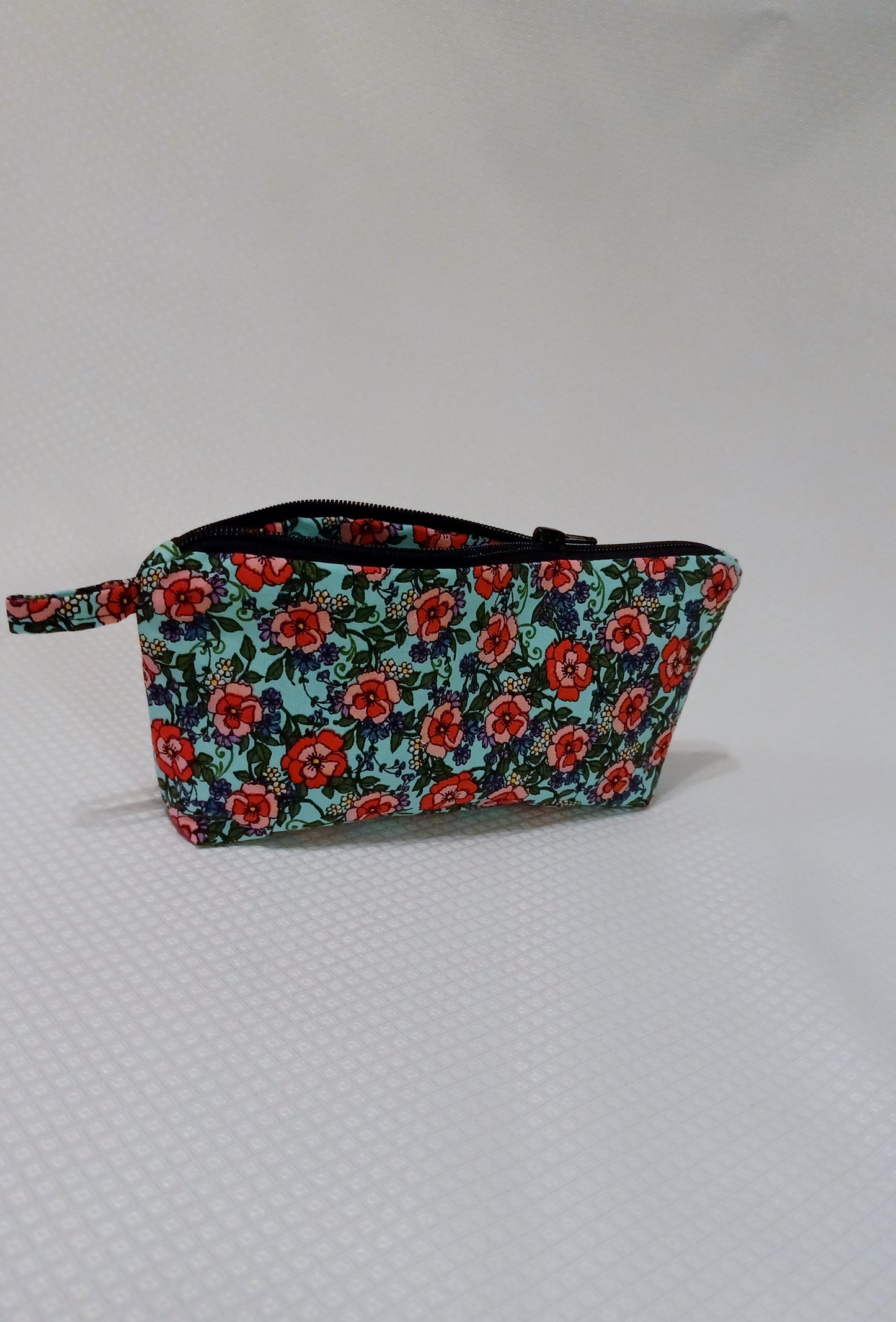 Floral Zippered Pouch