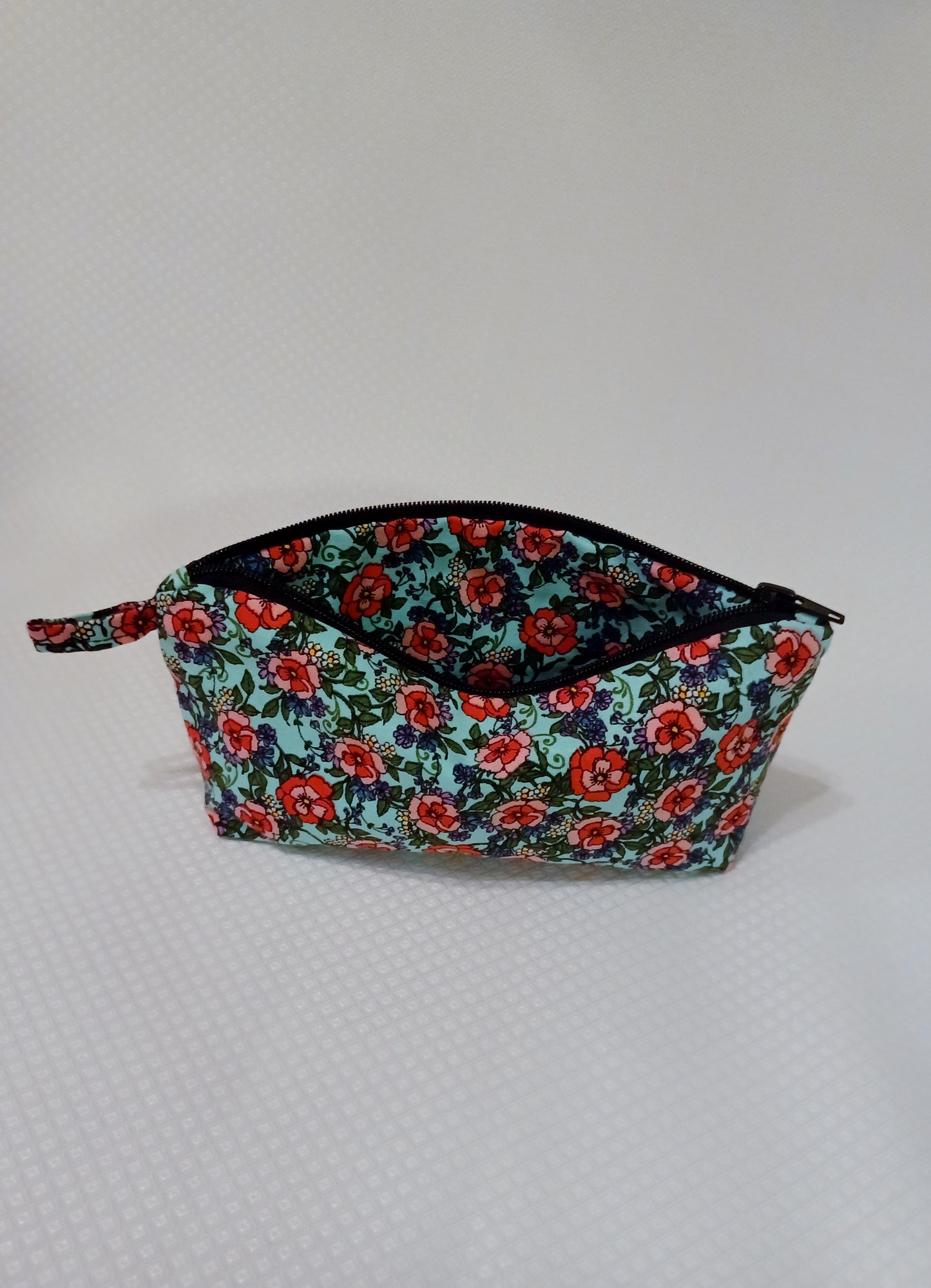 Floral Zippered Pouch